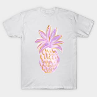 Purple Gold Pineapple - Golden Hour T-Shirt